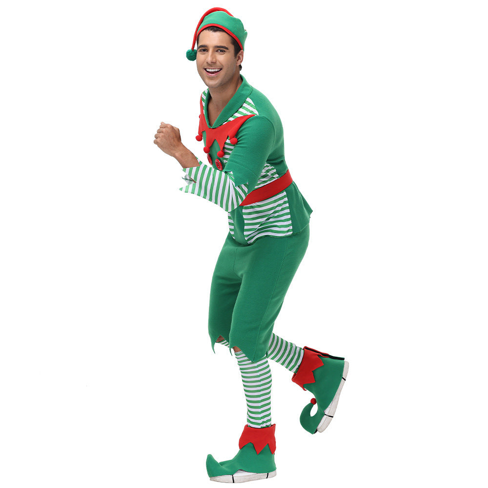 Christmas Set Christmas Elf Performance Dress