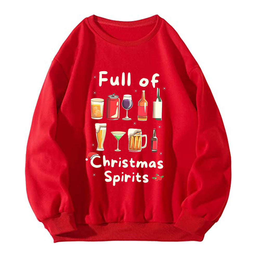 Full of Christmas spirits Christmas hoodie