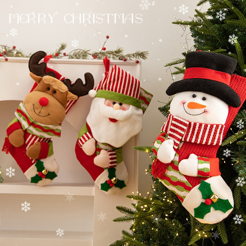 Christmas Socks Christmas Decorations Ornament Christmas Gift Tree Hanging Decoration