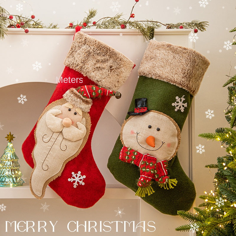 Christmas Socks Christmas Decorations Ornament Christmas Gift Tree Hanging Decoration