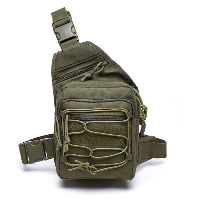 Tactical Concealed Carry Shoulder Bag – Crossbody Chest Pack with Quick Access Gun Holster, Small Sling Backpack for Pistol